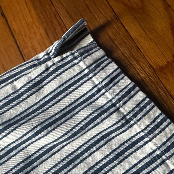 Vintage Ralph Lauren Jeans Co. Blue Striped Straight-Leg Denim - Picture 4 of 12